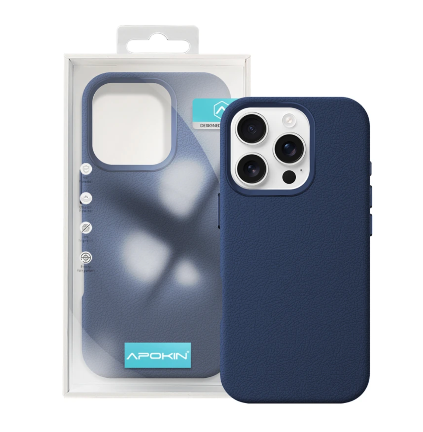 Funda Piel para iPhone 16 Pro Max