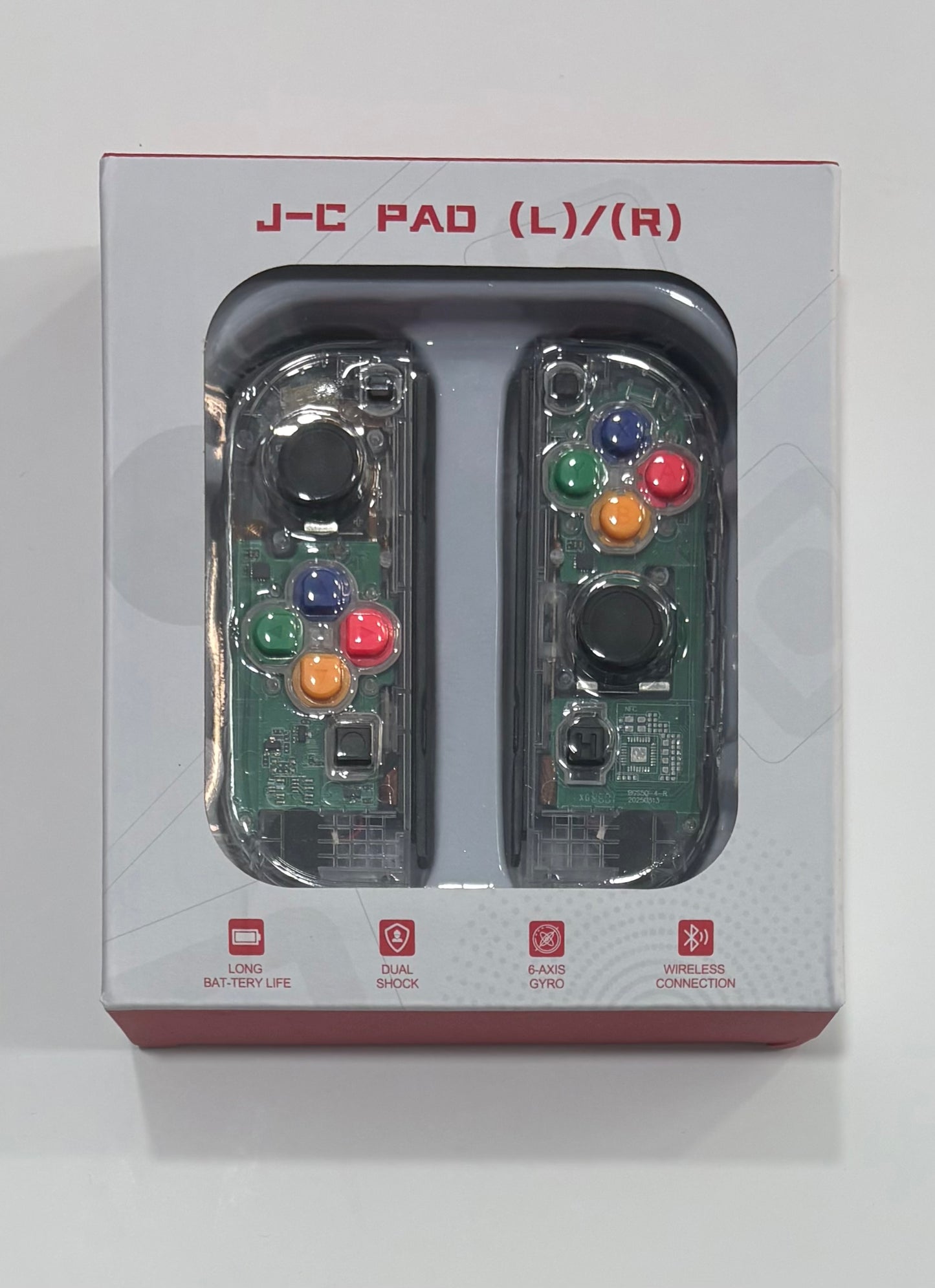 Mandos compatibles nintendo switch transparente