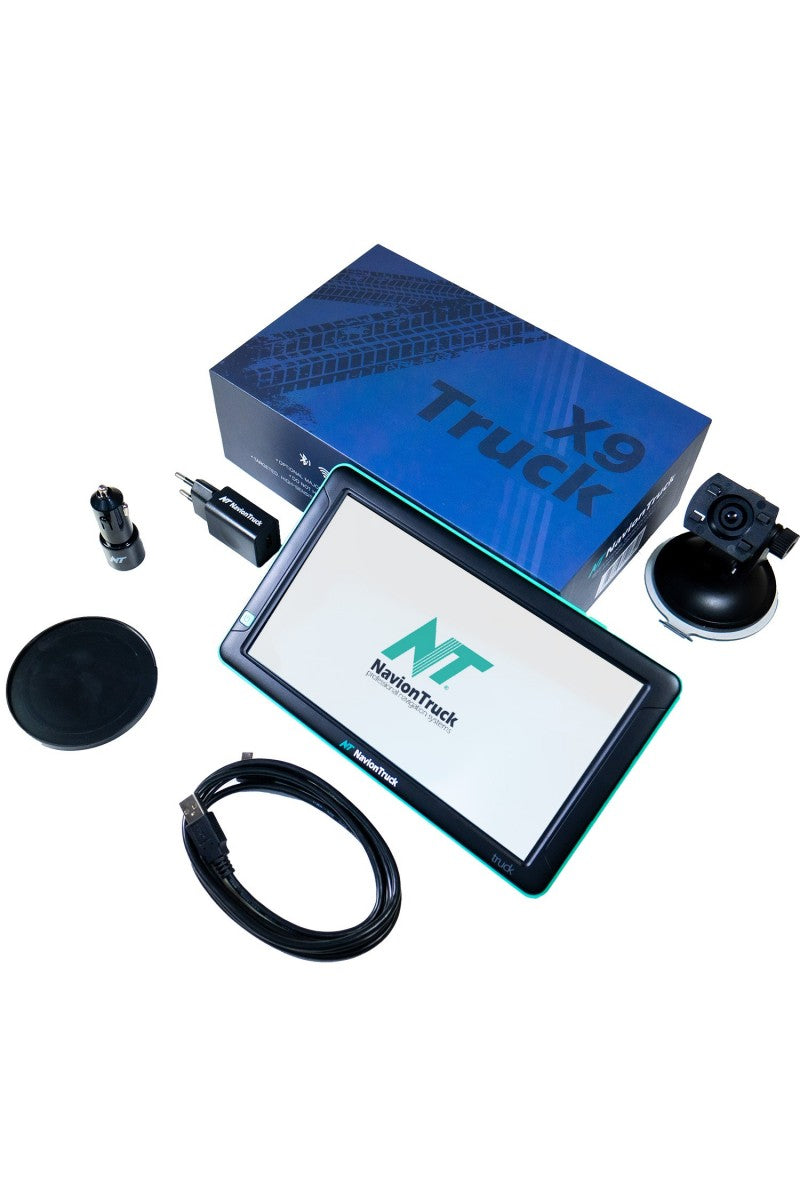 GPS Camión - X9 SMART con Cámara de Carretera y Actualizaciones Gratis