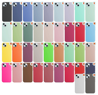 Funda Silicona Liquida Efecto Piel iPhone 14
