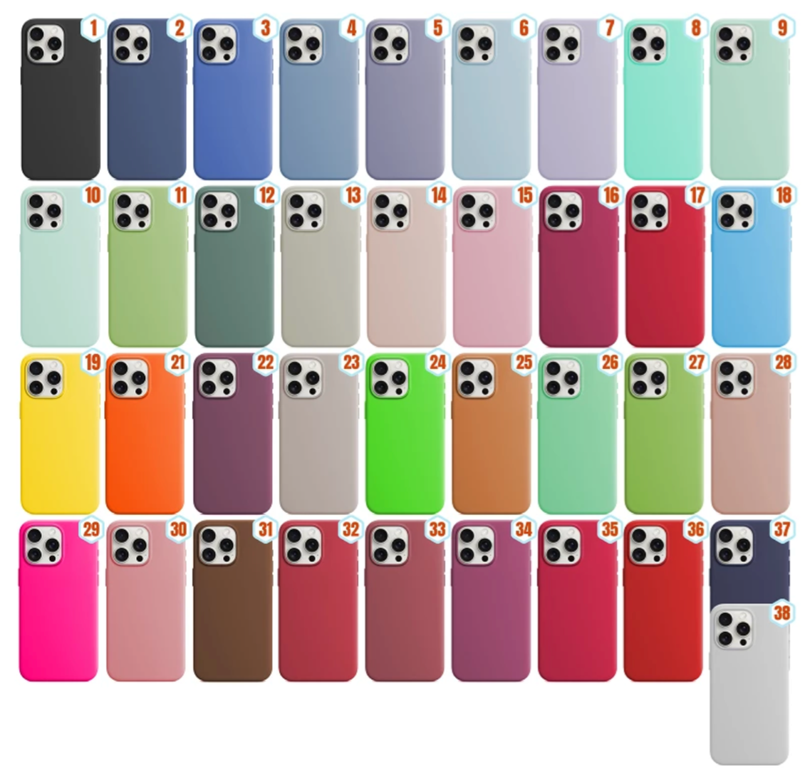 Funda Silicona Liquida Efecto Piel iPhone 14 Pro Max