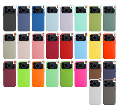 Funda Silicona Liquida Efecto Piel iPhone 17 Pro