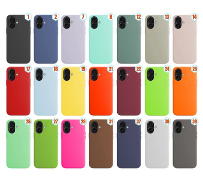 Funda Silicona Liquida Efecto Piel iPhone 17