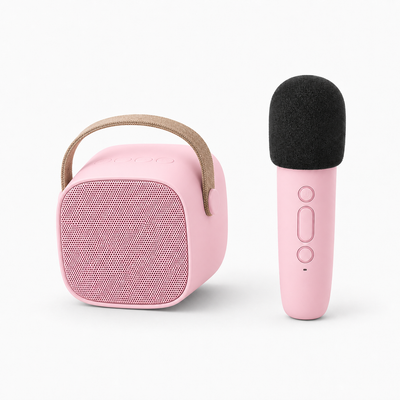 Altavoz karaoke con microfono