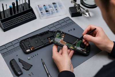 Reparación USB de carga en Nintendo Switch