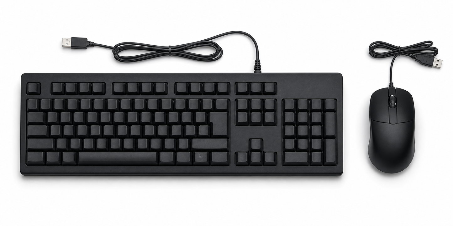 Primo Pack teclado y ratón con cable