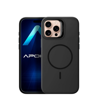 Funda Silicona Premium con Magsafe y Soporte iPhone 15 Pro Max