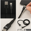 Cable Trenzado USB a Tipo-C PD 3.0 1.2 Metro 18W 3A Negro