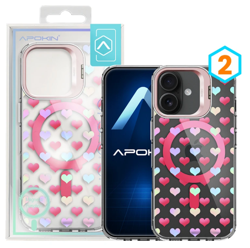 Funda Iridiscente Metalizada Magsafe con Dibujos iPhone 17