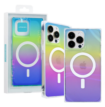 Funda Iridiscente Metalizada Magsafe iPhone 16 Pro Max