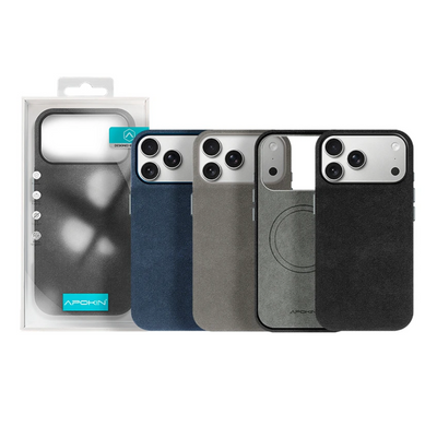 Funda Piel Alcántara para iPhone 17 Pro