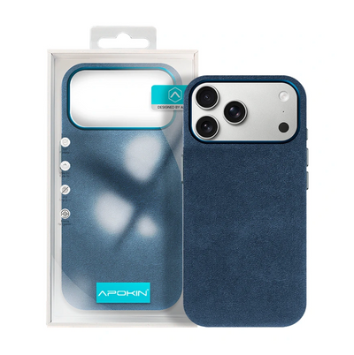 Funda Piel Alcántara para iPhone 17 Pro