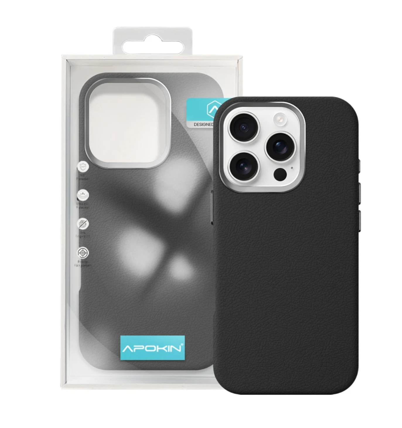 Funda Piel para iPhone 16 Pro Max