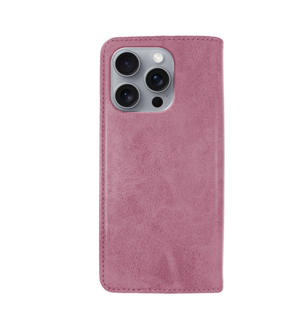 Funda Tapa con Tarjetero iPhone 16 Pro Max Polipiel