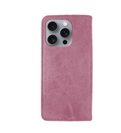 Funda Tapa con Tarjetero iPhone 16 Pro Max Polipiel