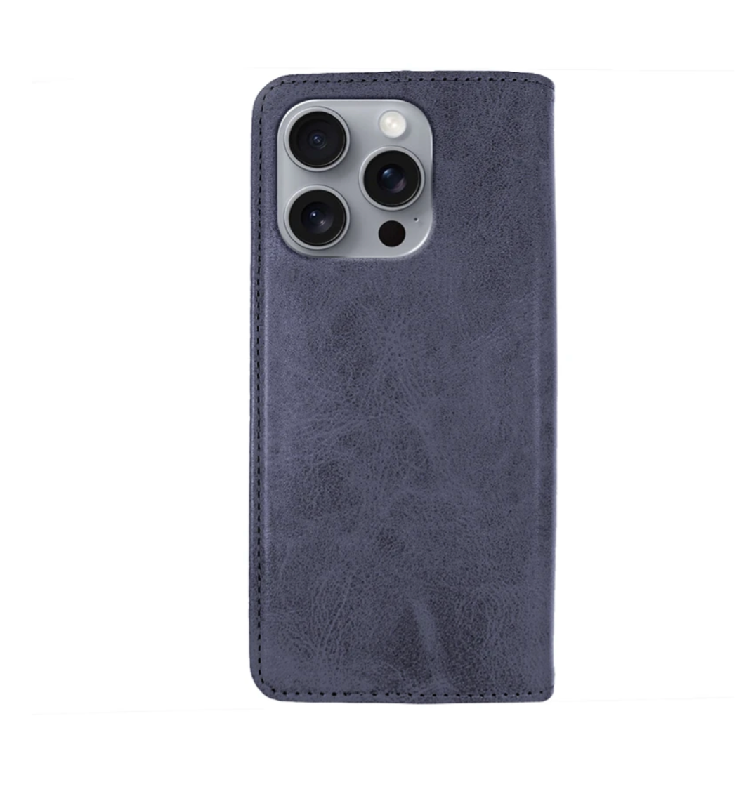 Funda Tapa con Tarjetero iPhone 16 Pro Max Polipiel