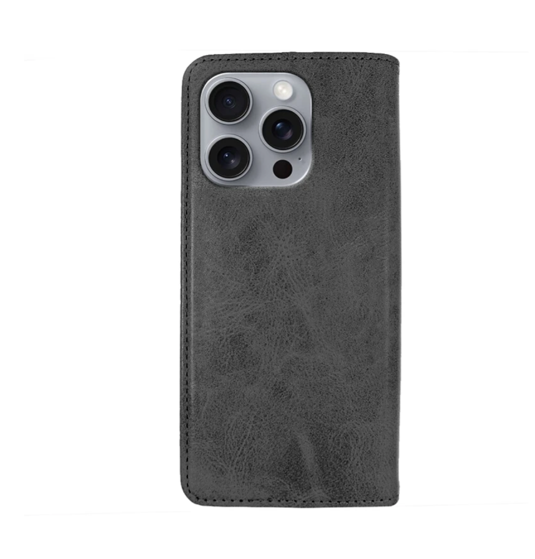 Funda Tapa con Tarjetero iPhone 16 Pro Max Polipiel