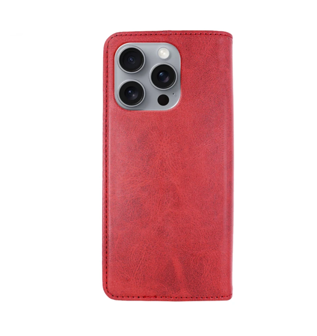 Funda Tapa con Tarjetero iPhone 16 Pro Max Polipiel