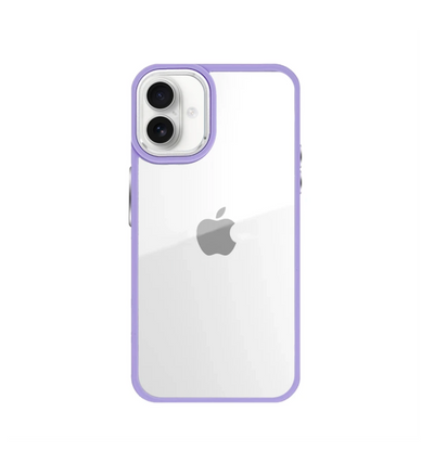 Funda Premium Antigolpe de Silicona para iPhone 16 Borde Camara Aluminio