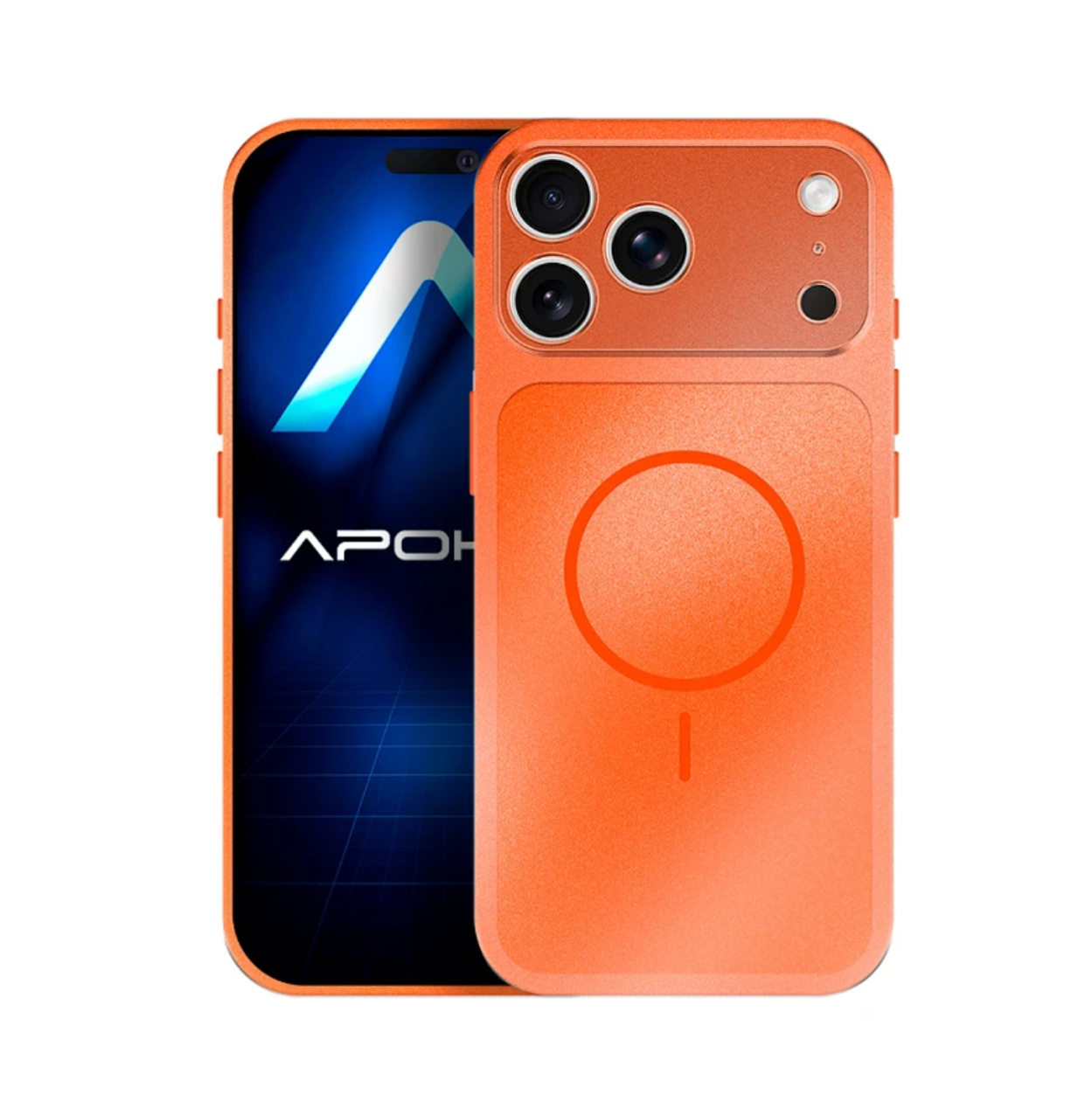 Funda Metalizada Magnética Camara 3D para iPhone 17 Pro