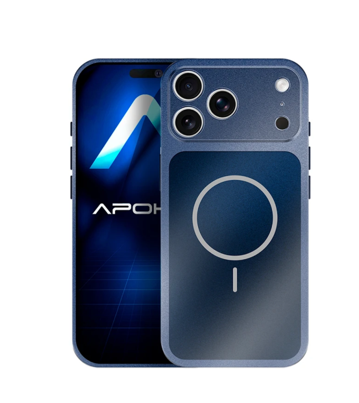 Funda Metalizada Magnética Camara 3D para iPhone 17 Pro