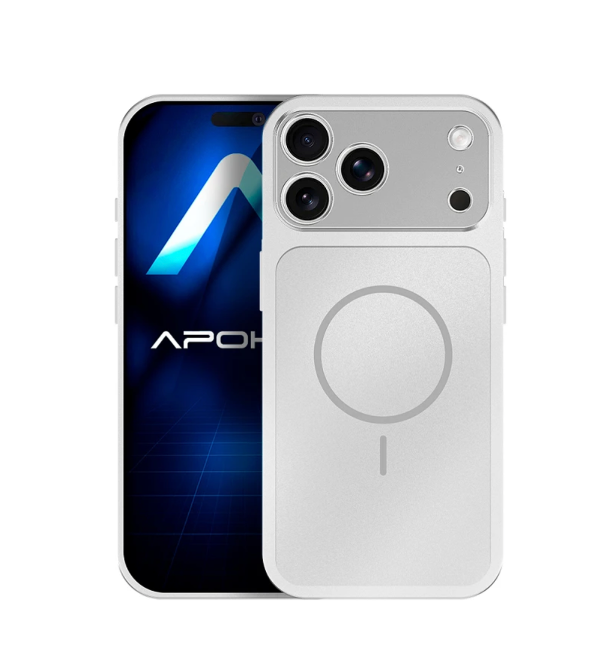 Funda Metalizada Magnética Camara 3D para iPhone 17 Pro