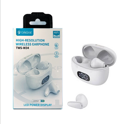 🎧 Auricular Celebrat W34 Bluetooth 5.3