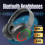 Auricular Gamming Bluetooth R19 Wireless Luz RGB Negro