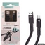 Cable Trenzado USB a Tipo-C PD 3.0 1.2 Metro 18W 3A Negro
