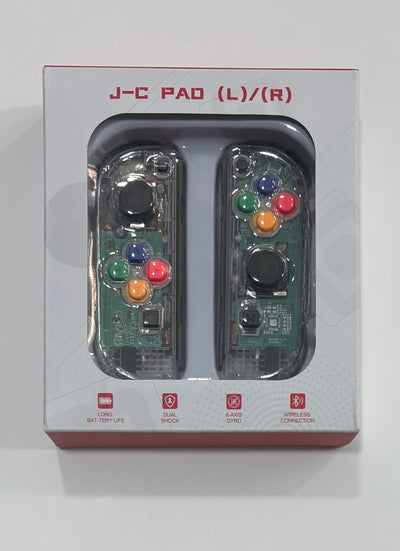 Mandos compatibles nintendo switch transparente