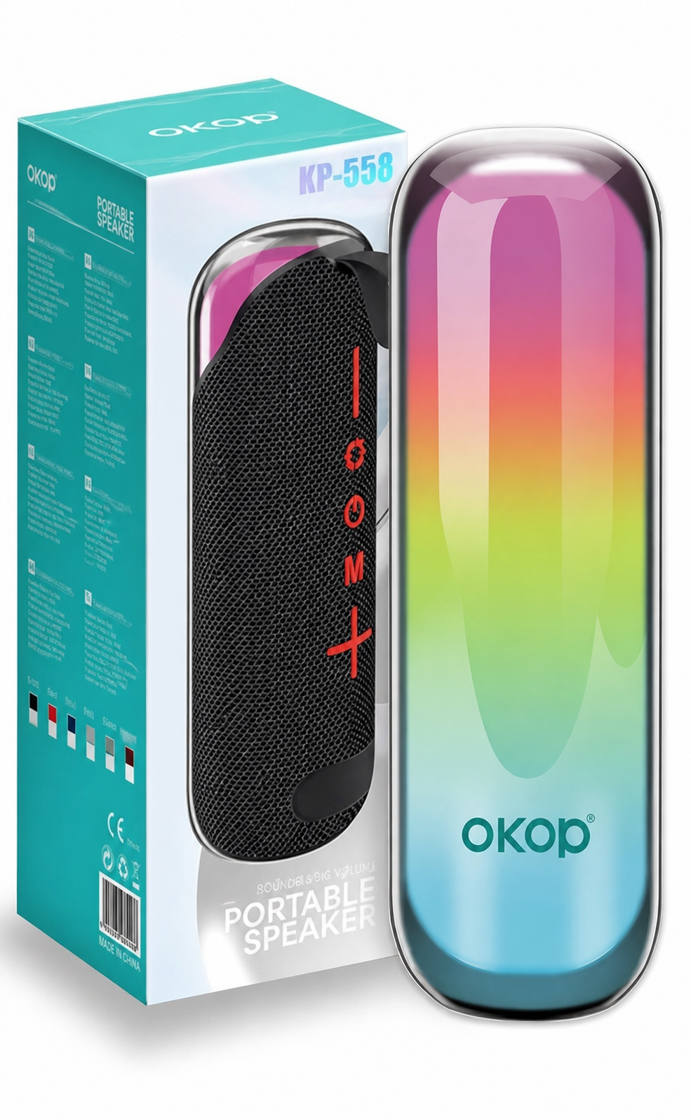 Altavoz portatil OKOP M/KP-558 S/S