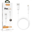 CU2183 Cable Datos TPE 2.4A - iPhone 11/12/13 Blanco (1M)