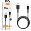 CU2182 Cable Datos TPE 2.4A - iPhone 11/12/13 Negro (1M)
