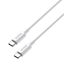 CU2127 Cable Datos Carga Rápida 100W USB-C a USB-C Max.20V 5A Blanco (1M)