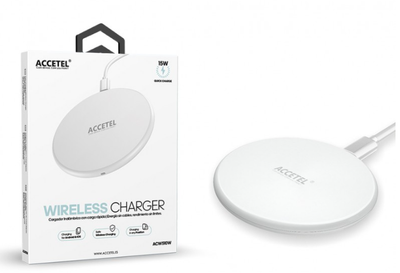 ACW510W Cargador Inalámbrico carga rápida 15W Blanco