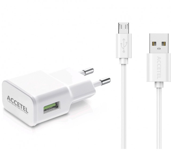 AC205 Cargador Pared USB 2.1A - Cable Micro USB